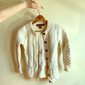 Irish knit sweater, like Babaa